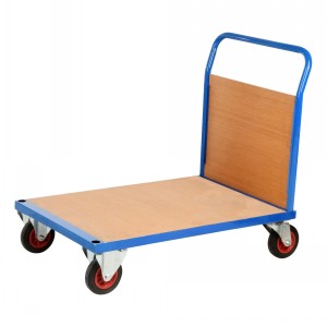 Classic Platform Trolley Timber Sides 500kg Capacity